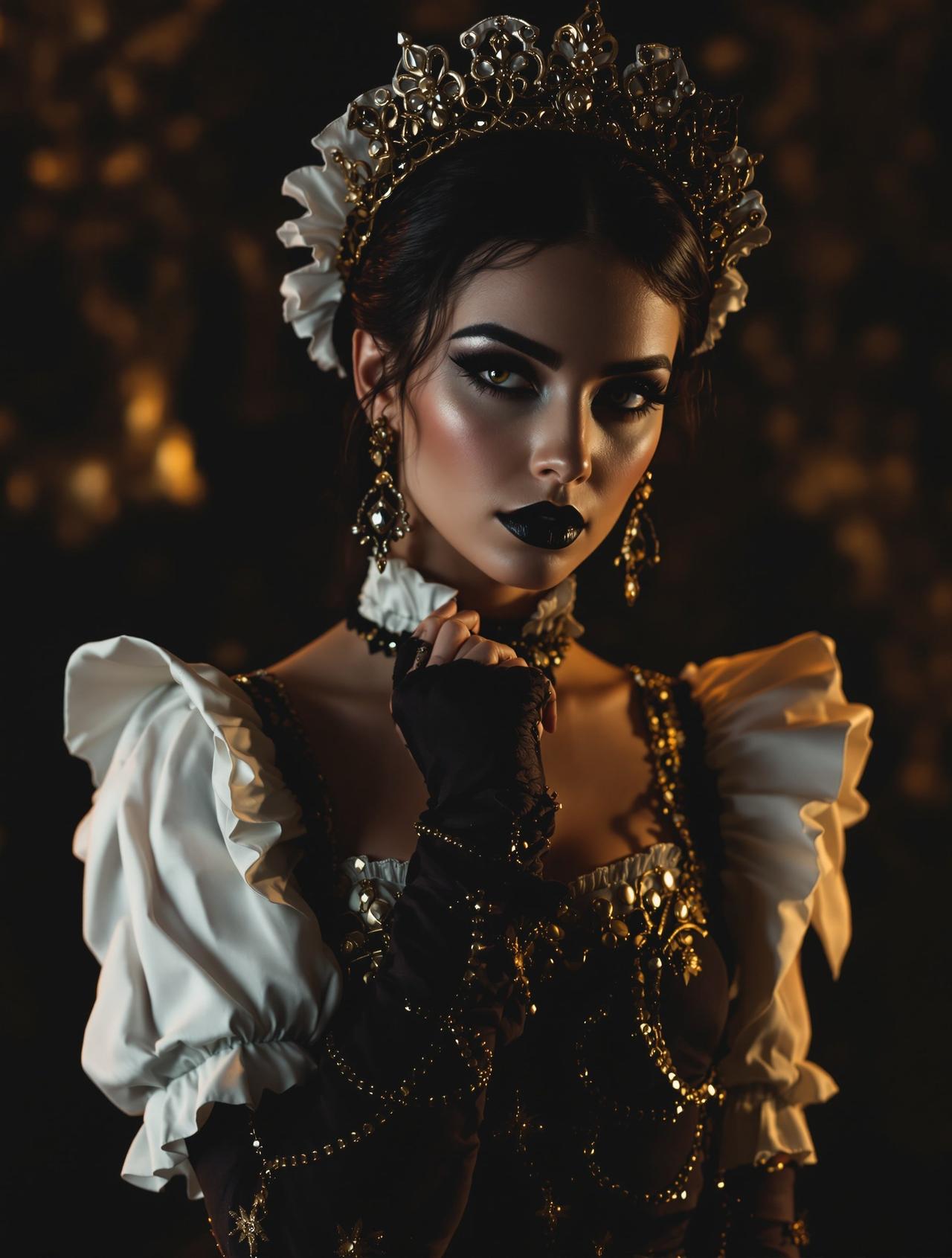 幽兰心事 - 图集网女仆风格高清写真摄影作品